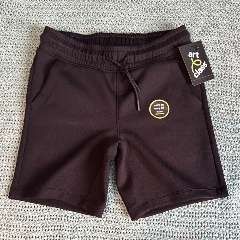 5/$25 Boys 6/7 Art Class Black Comfy Shorts